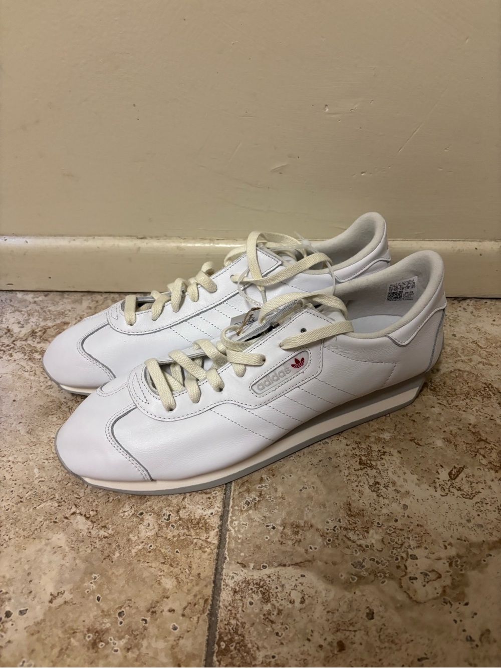 Adidas Country Soft White Grey Mens Sneakers Size 13 IH0975 Cloud White/Grey